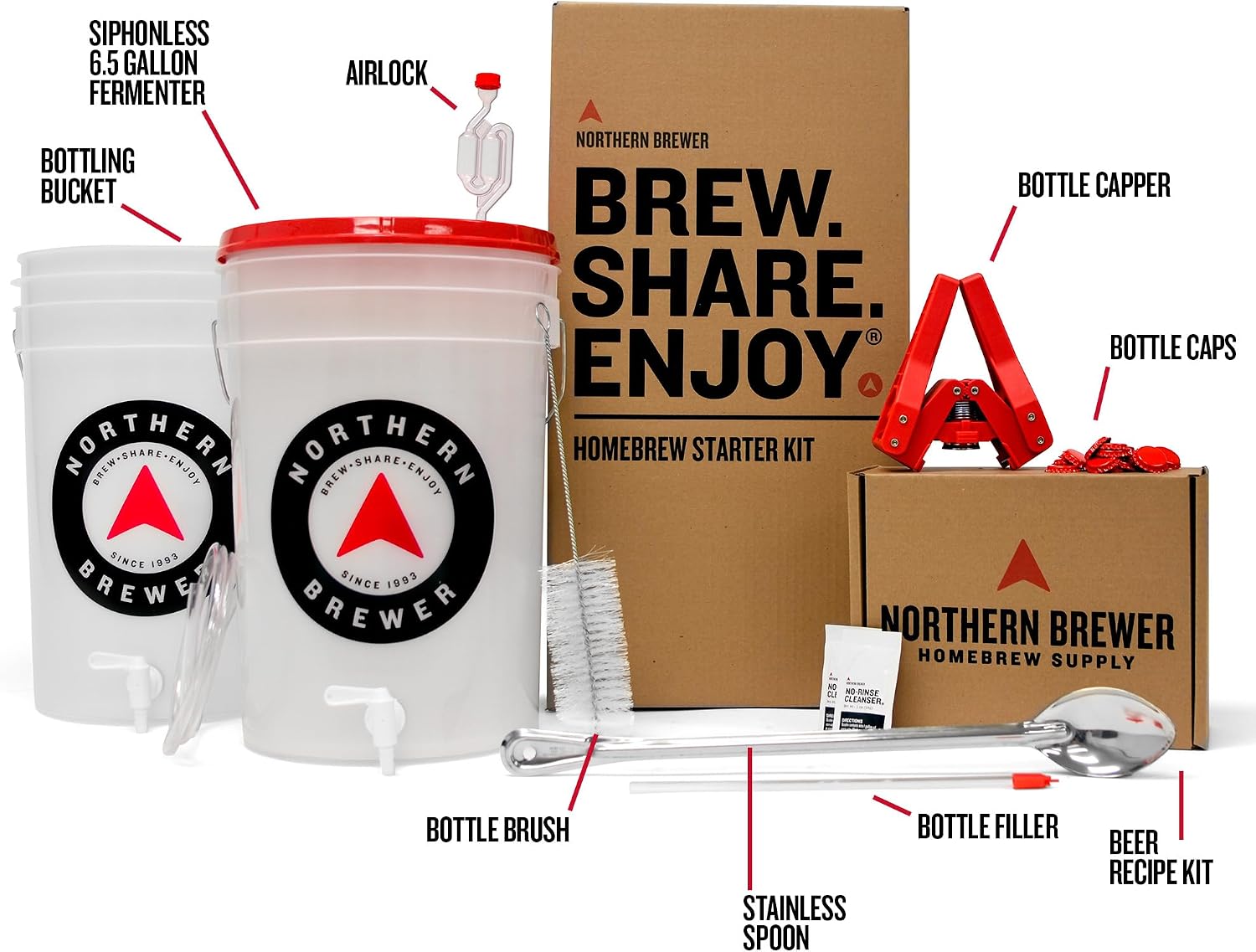 Best 5-Gallon Extract Starter Kits for Your First Real Brew Day